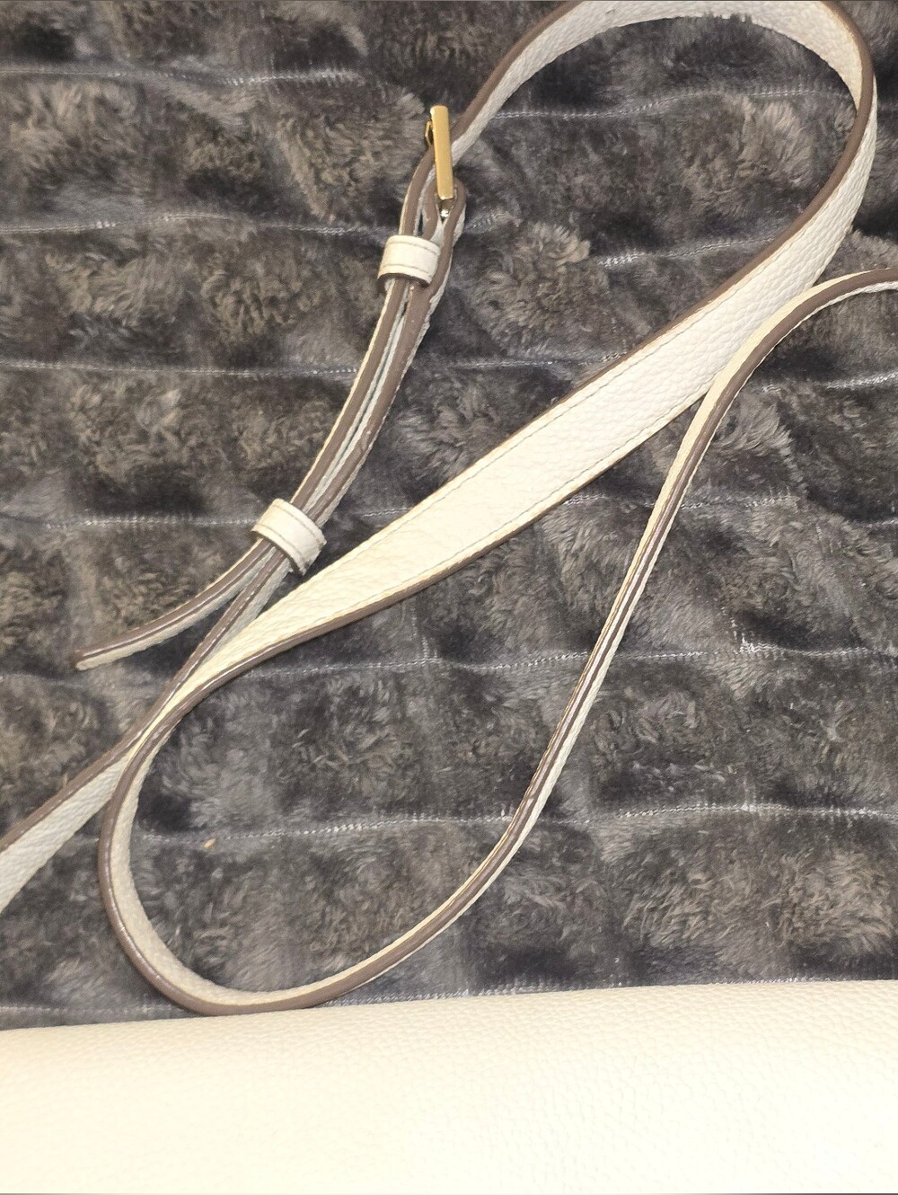 Kate Spade Orchard Street Penelope White Pebbled Leather Crossbody Bag EUC - Picture 8 of 16
